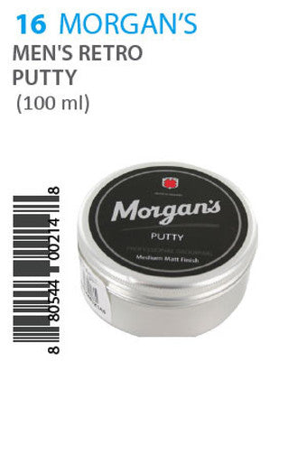 Morgan's-16 Men's Retro Putty 100ml