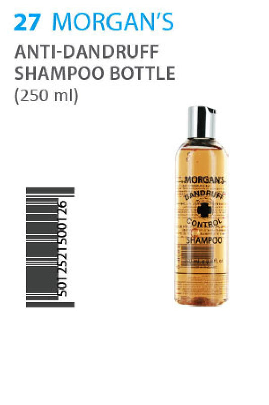 Morgan's-27 Anti-Dandruff Shampoo 250ml Bottle