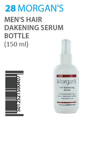 Morgan's-28 Hair Darkening Serum 150ml Bottle