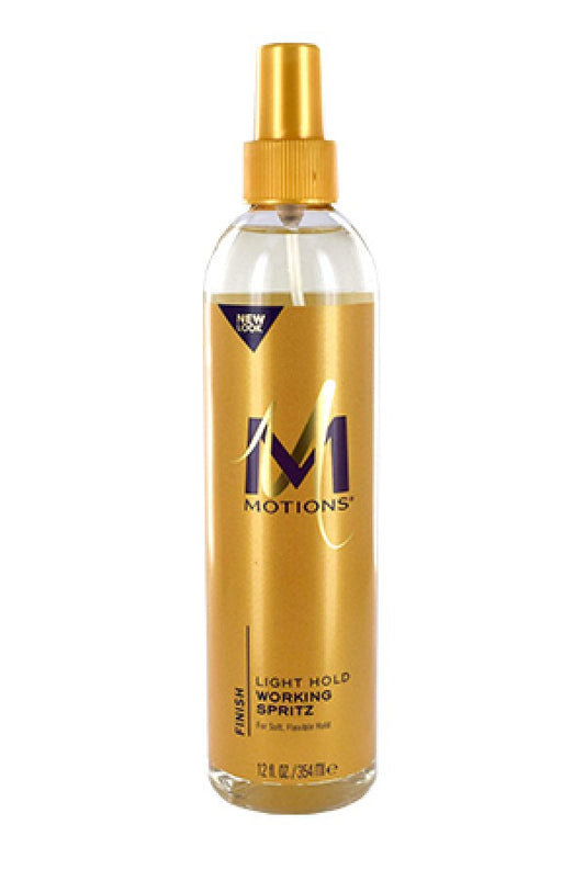 Motions-64 Light Hold Working Spritz  (12oz)