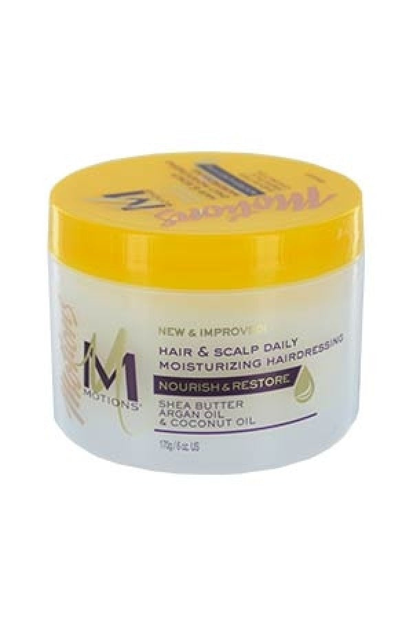 Motions-9 Hair and Scalp Daily Moisturizing Hairdressing (6oz)