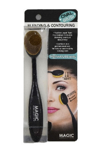 Magic MT0003 Oval Blending & Contour Brush(12pc/ds)-ds