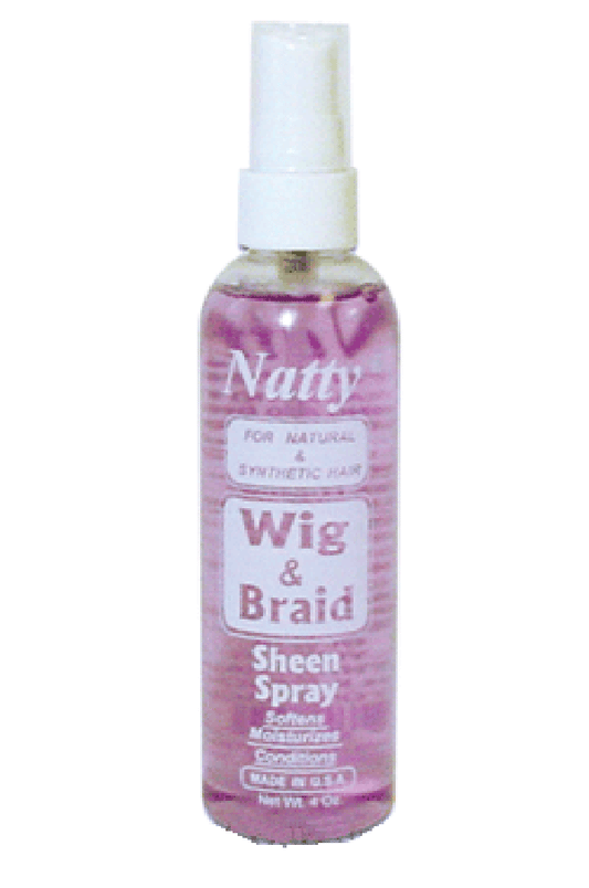 Natty-2 Wig & Braid Sheen Spray (4oz)