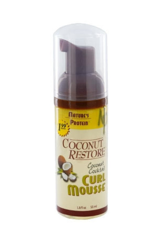Nature's Protein-16 Coconut Restore Curl Mousse (1.8 oz)