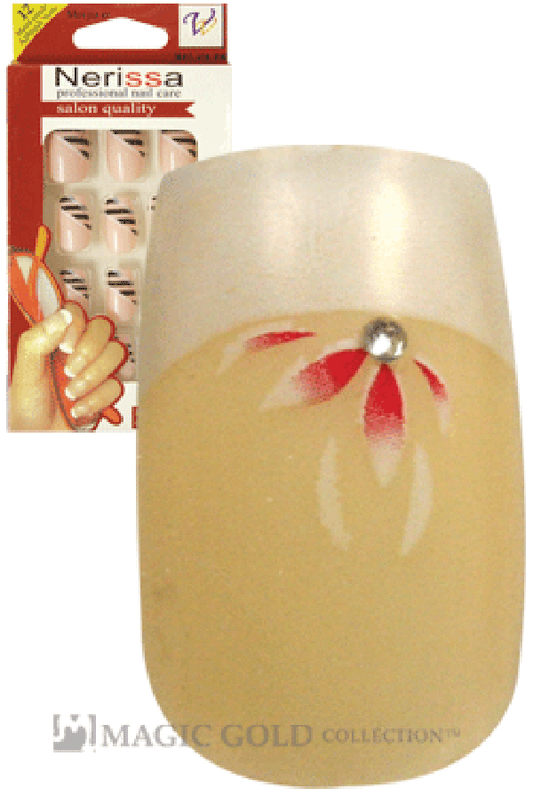 Nerissa- Hand-Made Air Brush Nails (NE005/12pcs)-pc