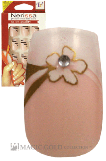 Nerissa- Hand-Made Air Brush Nails(NE036/12pcs) -pc