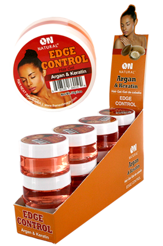 Nextimage-48 ON Edge Control Hair Gel-Argan&Keratin (1oz/12pc/ds)