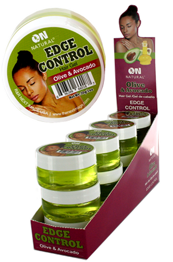 Nextimage-47 ON Edge Control Hair Gel-Olive&Avocado (1oz/12pc/ds)