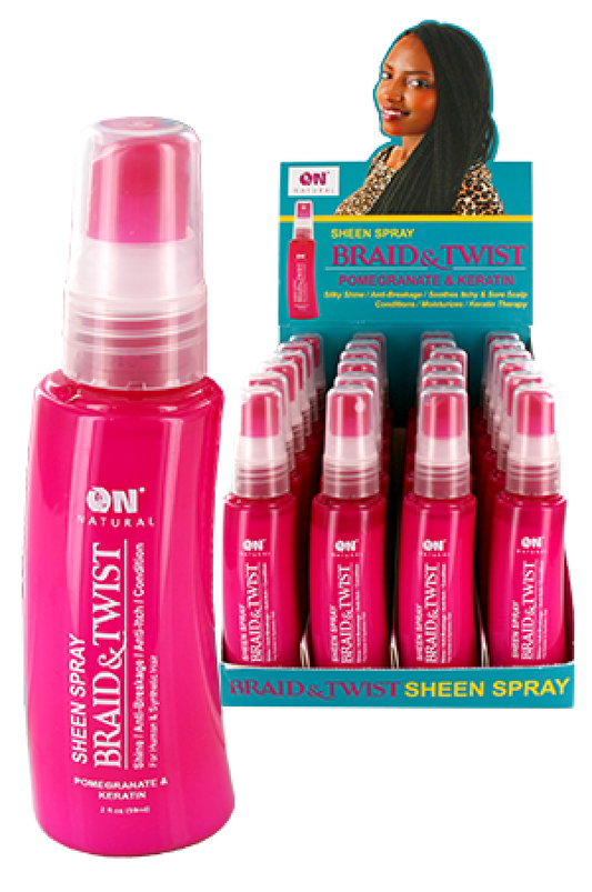 Nextimage-44 ON Sheen Spray-Pomegranate (2oz)