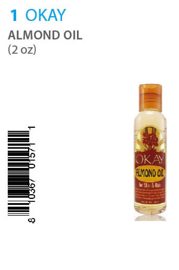 Okay-1 Almond Oil (2oz)