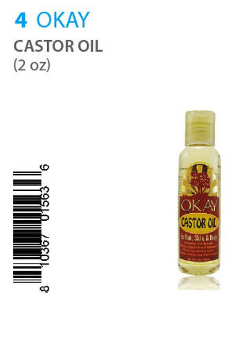 Okay-4 Castor Oil (2oz)