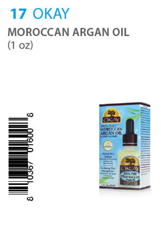 Okay-17 Moroccan Argan Oil (1oz)