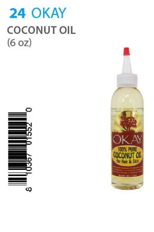 Okay-24 Coconut Oil (6oz)