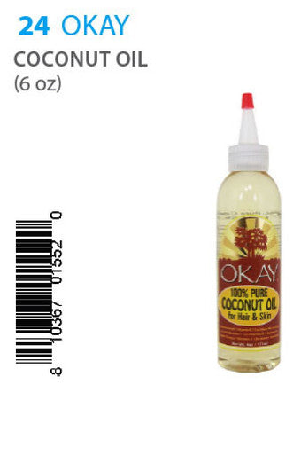 Okay-24 Coconut Oil (6oz)