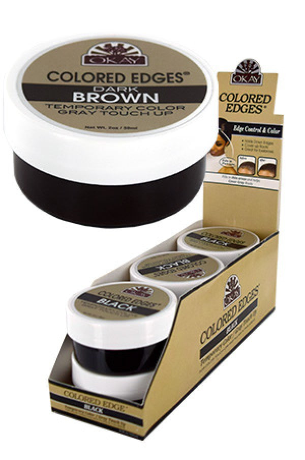 Okay-56 Colored Edges Dark Brown(2oz)