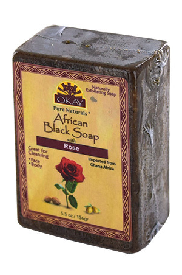 Okay-58  African Black Soap Rose (5.5oz)