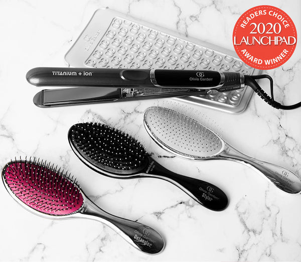 Olivia Garden Titanium+ion Flat Iron with FREE GIFT