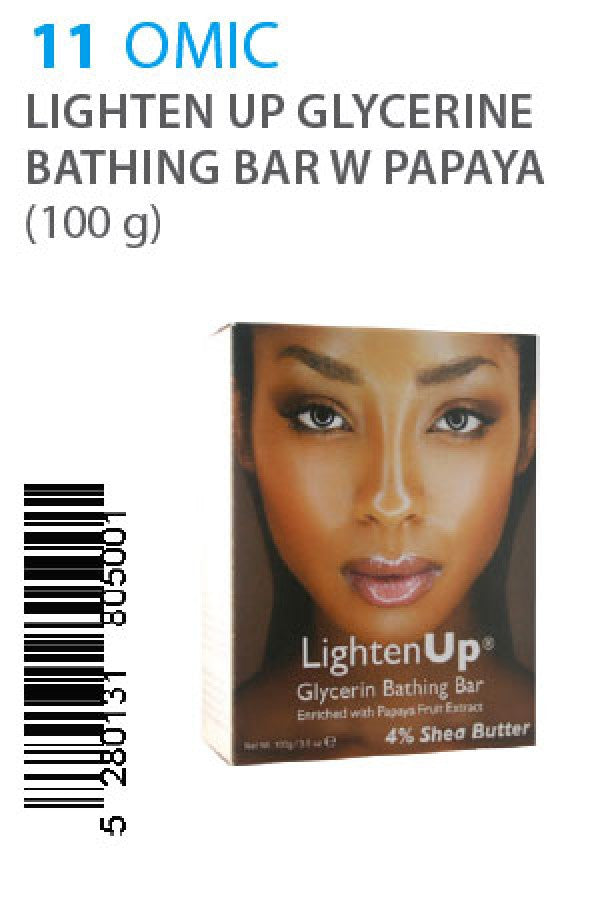 OMIC-11 Lighten UP Glycerine Bathing Bar w Papaya (100g)