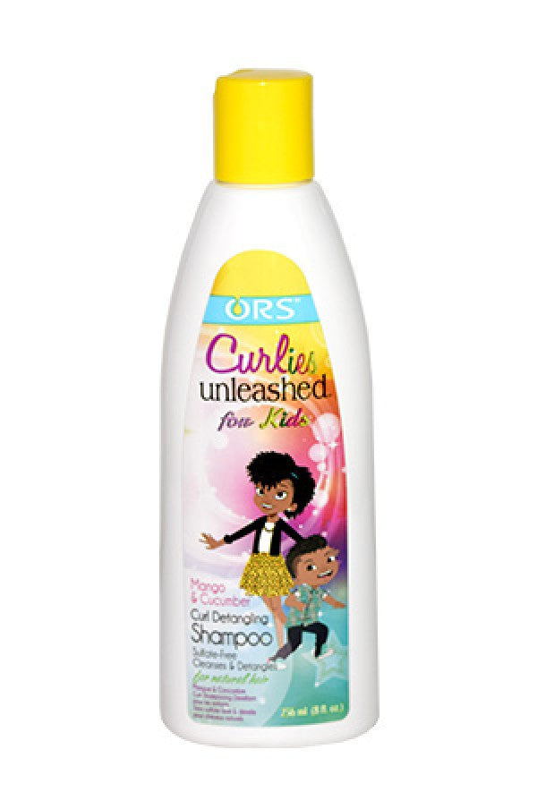 Organic Root-130 Curlies Unleashed For Kids Mango & Cucumber Curl Detangling Shamp (8oz)