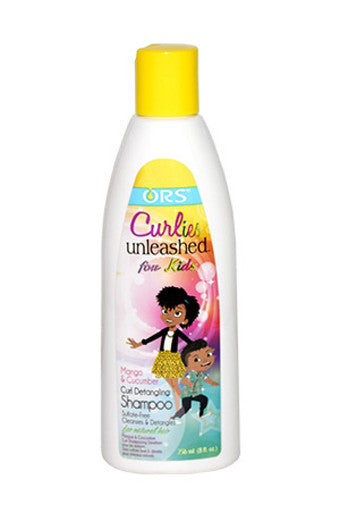 Organic Root-130 Curlies Unleashed For Kids Mango & Cucumber Curl Detangling Shamp (8oz)