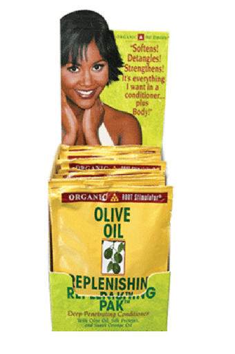 Organic Root-34 Olive oil Replenishing Pak -1.75oz/pk(box)