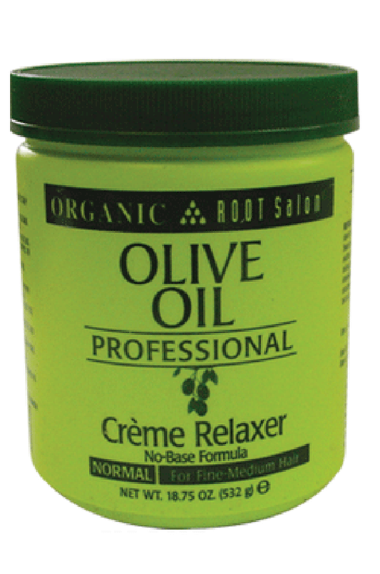 Organic Root-5 Olive Oil Creme  Relaxer(18.75oz)-Normal
