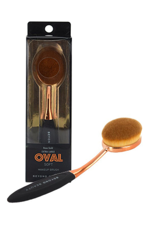 Oval- 30024 Soft Makeup Brush Rose Gold - X.Large