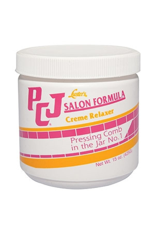 PCJ-15 Creme Relaxer Pressing Comb In Jar (15 oz)