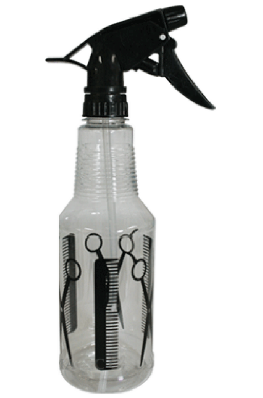 2744 Spray Bottle -2 (500ml/Scissors/Combs) -pc