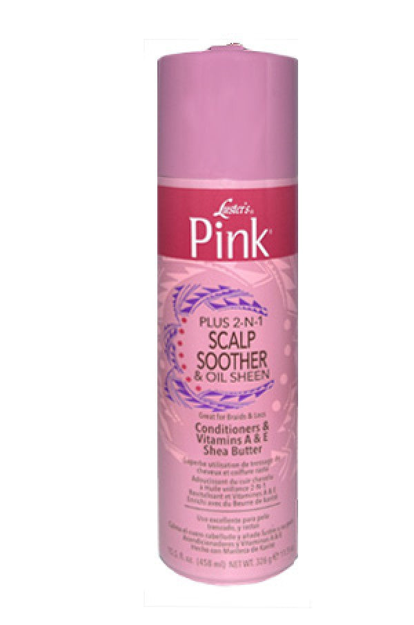 Pink-16 Pink Plus 2N1 Scalp Smoother&Oil Sheen Spray (11.5 oz)