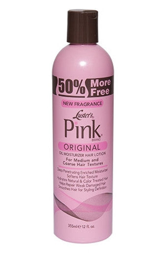 Pink-4B Oil Moisturizer Hair Lotion(12 oz) -Bonus