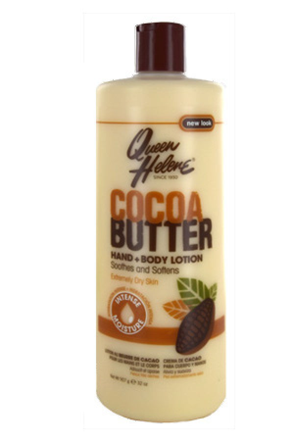 Queen Helene-2 Cocoa Butter Hand&Body Lotion ( 32 oz)