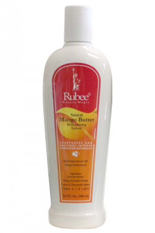 Rubee-14 Natural Mango Butter Moisturizing Lotion (16.9oz)