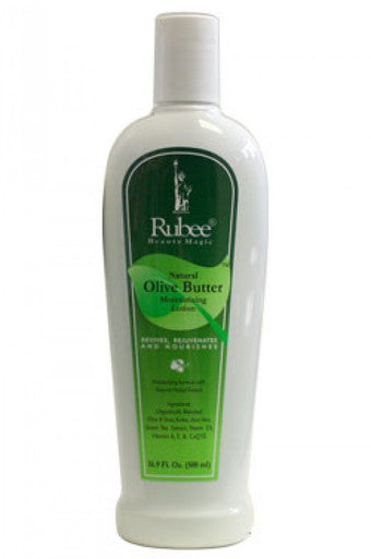 Rubee-13 Natural Olive Butter Moisturizing Lotion (16.9oz)