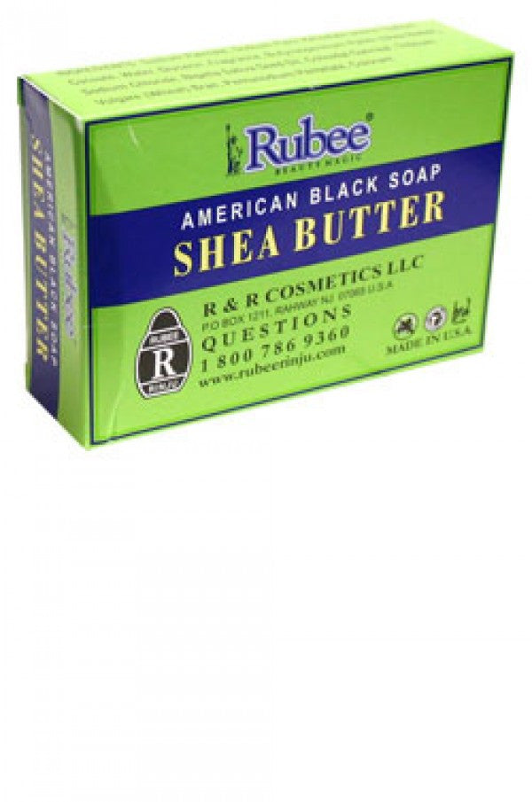 Rubee-11 Shea Butter American Black Soap (3.5oz)