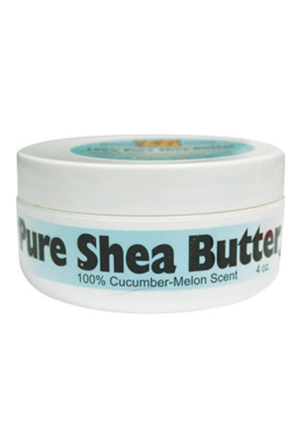 RA Cosmetics-16 100% Pure Shea Butter (Cucumber-Melon /4 oz)