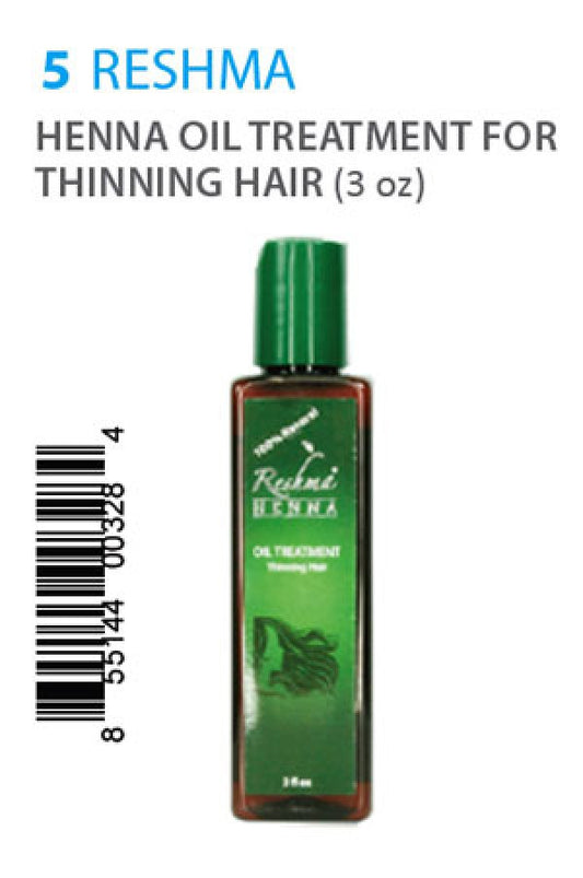 Reshma Femme-5 HENNA Oil Treatment for Thinning Hair (3oz)