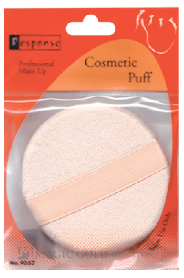 Response- Cosmetic 3" Thick Cotton Podwer Puff(9052) -dz