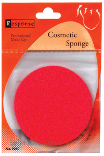 Response- Cosmetic Thin Red Sponge (9041) -dz