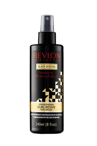 Revlon-17 黑籽油卷发焕活喷雾 (8 盎司)