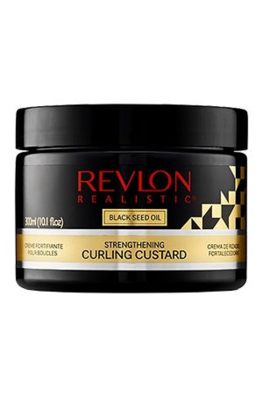 Revlon-18 Black Seed Oil Curling Curstard (10.1 oz)