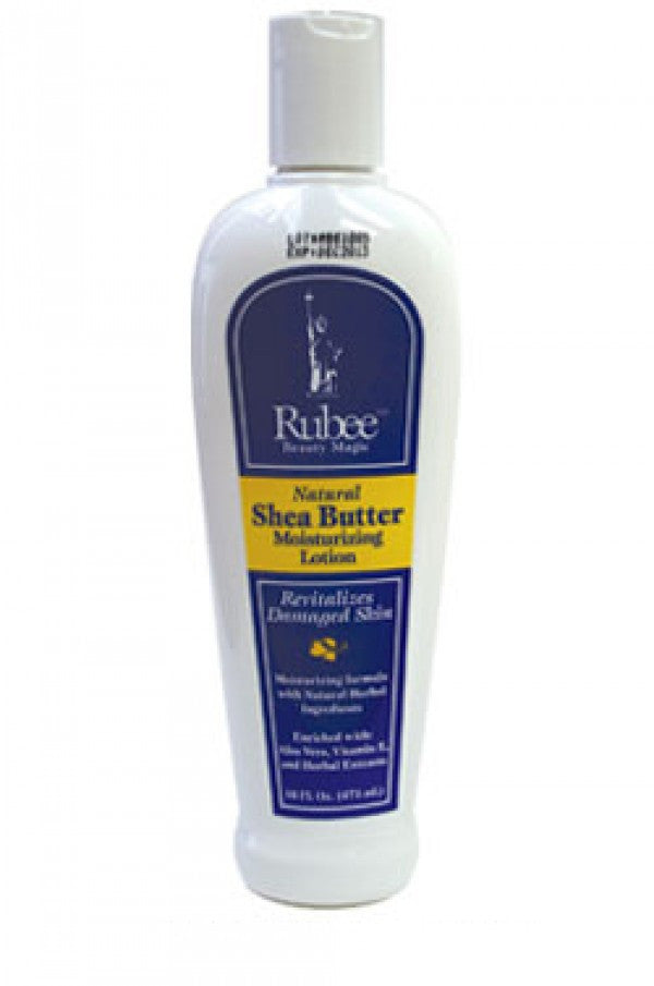 Rubee-4 Natural Cocoa Shea Moisturizing Lotion (16 oz)