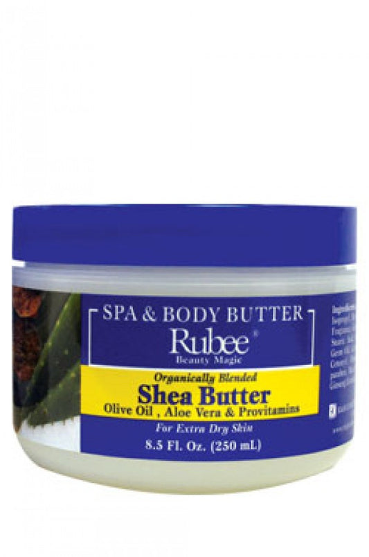 Rubee-2 Spa & Body Butter Organically Blended Shea Butter (8.5 oz)