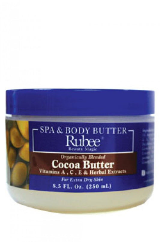 Rubee-1 Spa & Body Butter Organically Blended Cocoa Butter (8.5 oz)