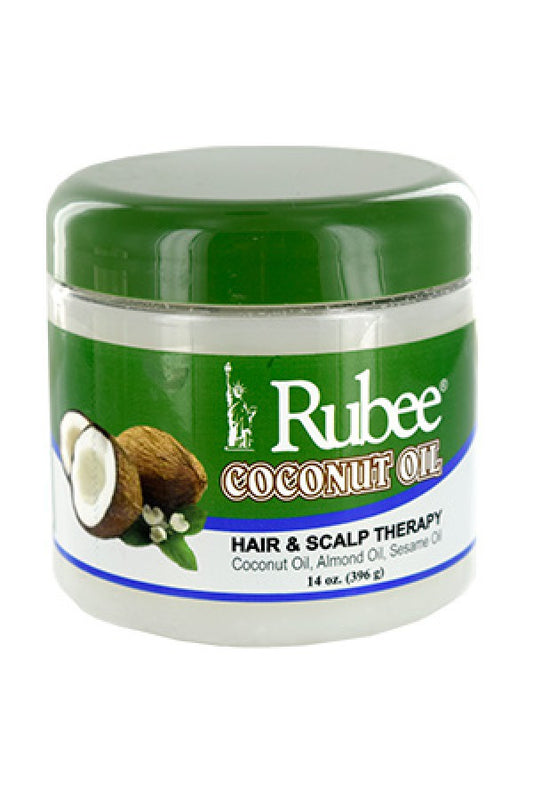 Rubee-16 Coconut Oil Hair&Scalp Therapy (14oz)