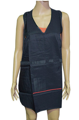 Magic Gold-6637 Salon Cutting Apron Black -pc