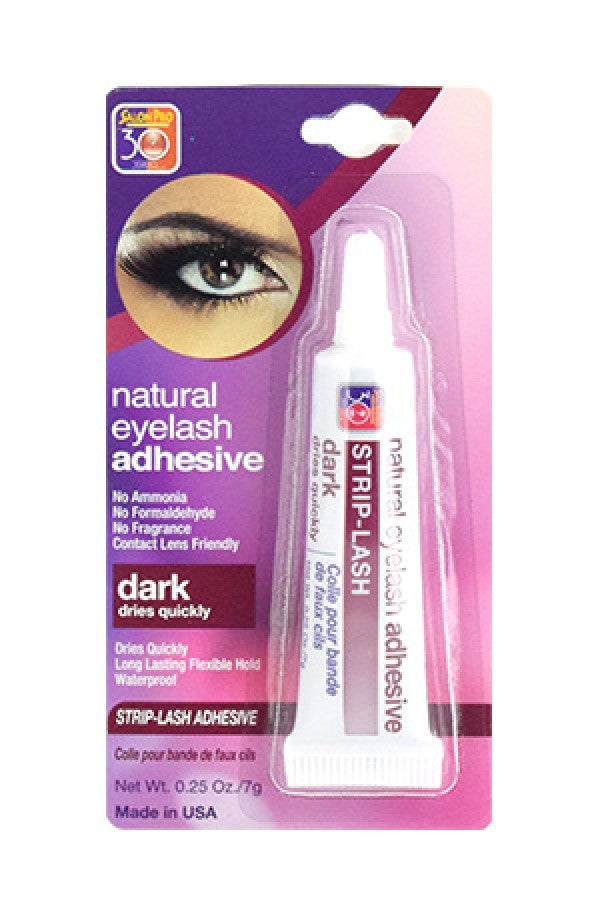 Salon Pro-78 Strip Eyelash Adhesive_Dark (0.25 oz/6 pc/box)-box