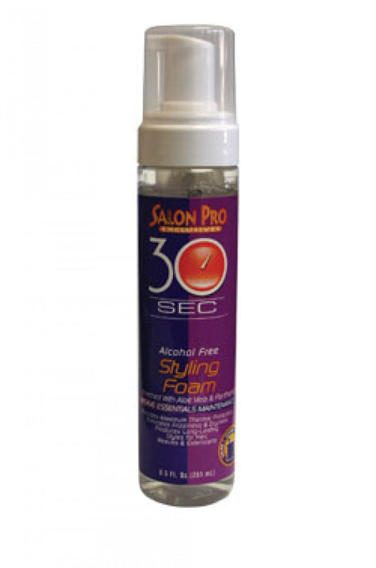 Salon Pro-19D 30 Sec Alcohol Free Styling Foam (8.5 oz)