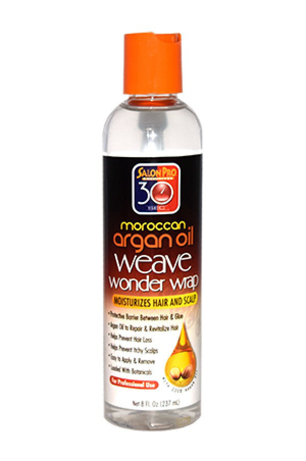 Salon Pro-39 30 Sec Weave Wonder Wrap Moroccan Argan Oil-Clear(8oz)