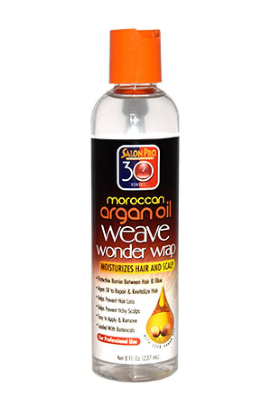 Salon Pro-39 30 Sec Weave Wonder Wrap Moroccan Argan Oil-Clear(8oz)